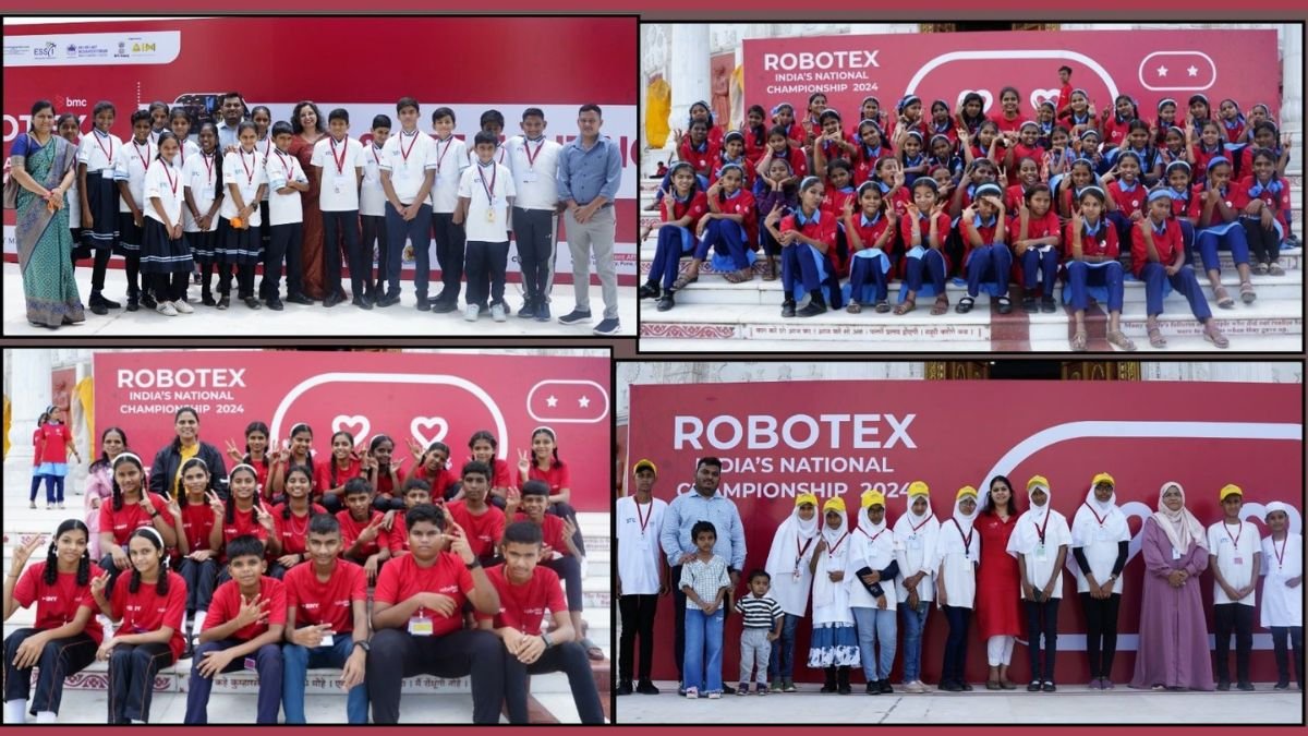 The Robotex India Championship 2024 a platform for young sparks showcasing future skills